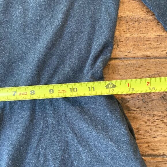 Pact Womens XS Fit and Flare Gray Dress 3/4 Sleeve Organic Cotton Blend - Picture 5 of 7